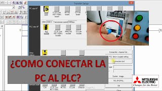 Como conectarse a los PLC de Mitsubishi Electric