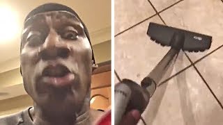 Shannon Sharpe Trolls Raptors After Being SWEPT By Cavaliers, Brings Out The Broom