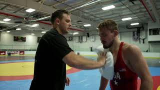 USA Wrestling Olympic Camp Training Match: Joey McKenna vs Shelton Mack