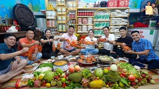 Đại tiệc Hải sản Chào đón Team A Hải Sapa TV Nguyễn Tất Thắng vào ăn Tân gia Nhà Phạm Dũng Phan Diễm