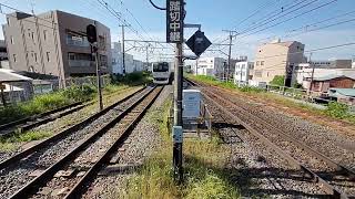 横須賀線Ｅ２１７系鎌倉駅出発　　　江ノ電５００形と２０形鎌倉駅入線