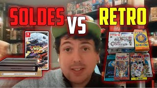 Soldes d'hivers 2025 vs Achats Super Famicom - les achats Nintendo retro vs les jeux Switch en promo