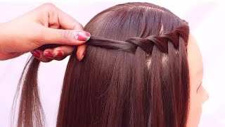 Very easy beautiful hairstyle for long hair//Cute hairstyle for ladies//Hair style girl simple easy