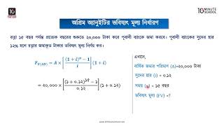 অধ্যায় ৩: অর্থের সময়মূল্য - বার্ষিক বৃত্তি, অগ্রিম অ্যানুইটির ভবিষ্যৎ মূল্য নির্ণয় [HSC]