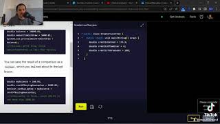Codecademy Learn Java Week 8 #Part 2