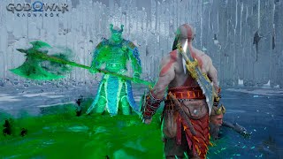 God Of War Ragnarok - Calm \u0026 Resonable KRATOS Vs FRAEKNI THE ZEALOUS | PS5