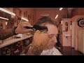 💈 Relaxing Haircut At Super Cozy Local Orlando Pink Barbershop  Eleanor’s Barber Shop