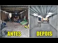 REFORMA DA GARAGEM - OFICINA EM CASA