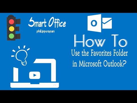 How To Use The Favorites Folder in Microsoft Outlook?