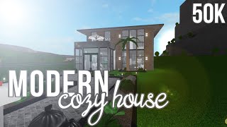 Read Desc Roblox Bloxburg Modern Two Story House 89k Giveaway
