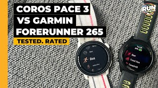 Coros Pace 3 vs Garmin Forerunner 265: Which new running watch should you buy?