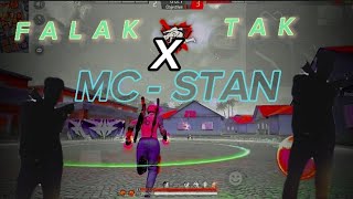Falak Tak 🥵 Chal Sath Mere 😎 X Mc- Stan ( Free Fire Montage ) #1410gaming #montagevideo #viralvideo