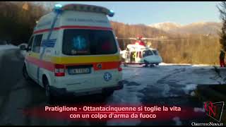 Pratiglione - Ottantacinquenne si toglie la vita con un colpo d'arma da fuoco