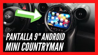 Pantalla Android MINI COUNTRYMAN R60 con CARPLAY!