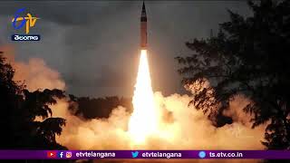 India Successfully Test Fires Agni-5 Ballistic Missile | Range Of 5500 Km | అగ్ని-5 క్షిపణి విజయవంతం