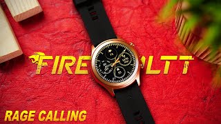 Fire-Boltt Rage Calling REVIEW - Invisible Bezel Round Smartwatch for Rs 2,299🔥🔥