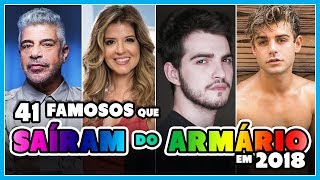 41 FAMOSOS que SAÍRAM do ARMÁRIO em 2018 | GAYTROSPECTIVA 2018 | Põe Na Roda