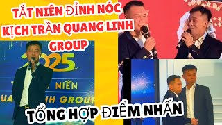 Tổng hợp điểm nhấn đỉnh nóc kịch trần đêm tắt niên Quang Linh Gruop #teamchâuphi #quanglinhvlogs