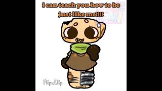 I can teach you how to be just like me:3!!!!#ieattenchildren #dandysworld #animation #au