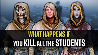 Skyrim ٠ What Happens If You Kill All The Students Of The College Before The Quest «First Lessons»