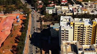 An aerial view of Whitefield, Bengaluru