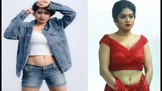 Malayalam actress rare navel show | Anarkali marikar | photoshoot video