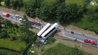 Zderzenie trzech pojazdów w Tenczynie. Relacja świadka zdarzenia