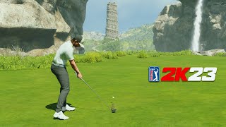 PLAYING THE BEST FANTASY COURSE IN PGA TOUR 2K23 AGAIN...