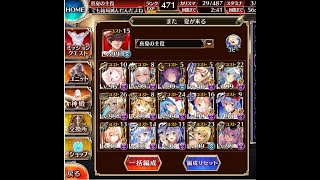 千年戦争アイギス　魔神フェネクス降臨Lv16☆4 　サマー編成　撃破から22放置