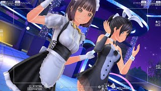 【Switch】LoveR Kiss コミックス第2巻限定DLC衣装でペアフォトセッション／莉里愛＆南夏【ラヴアール キス】「ピュアメイドドレス」「ノーブルバニー」「ベビードールドリーム」