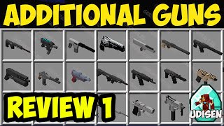 Minecraft Additional GUN MOD 1.19.4 minecraft - HOW TO USE (Tutorial (2024) ( PART 1 - guns)