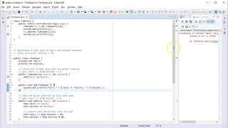 Building Java Programs Ch 8 Exercise 8.7 addTimeSpan