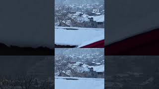 Poonch Turns Winter Wonderland as Fresh Snowfall Blankets the Region