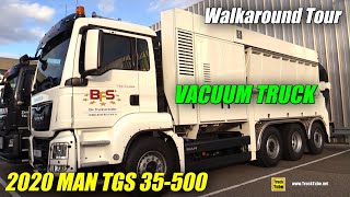 2020 MAN TGS 35-500 Walkaround - Vacuum Truck Exterior Tour