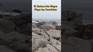 Bello Litoral playa las conchitas Isla Negra grandioso....#chile..hermoso