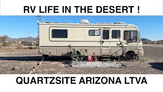 RV Life Welcome to QUARTZSITE !