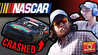 WE GOT A NASCAR (and it crashed)