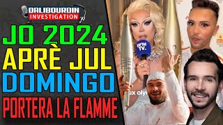 JO 2024 - APRÈS JUL - AU TOUR DE DOMINGO ET DES DRAG QUEEN DE PORTER LA FLAMME