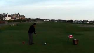 willie o'hara 17th hole at elie golf course