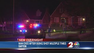 Man dies after being shot multiple times in Dayton