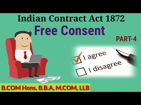 Free Consent [ Meaning And Definition Of Free Consent, With Trick ] For ...