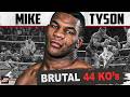 Mike Tyson - All 44 Brutal Knockouts | Full Fight Highlights | Boxing HD