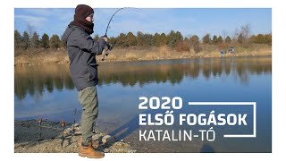 2020 ELSŐ FOGÁSAI | Katalin-tó | Hidegvízi horgászat | B\u0026V Fishing