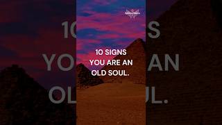 10 signs you're an old soul. #spirituality #soul #reincarnation #pastlife #karma #god #faith #shorts