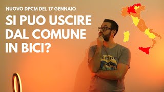 CICLISMO SI O NO? LE NUOVE REGOLE PER LE REGIONI GIALLE, ARANCIONI E ROSSE DEL DPCM 17 GENNAIO 2021