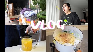 VLOG.129｜开启美好生活，我搬家啦！｜以后就是快乐又忐忑的独居生活咯~｜打工人搬家避坑指南｜快来跟我一起看咱们的新家～