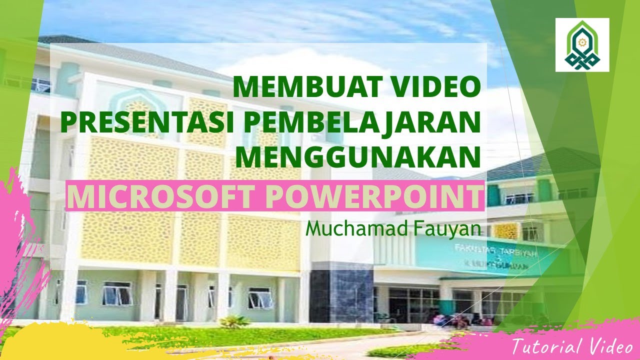 Teknologi Pendidikan #11.3: Tutorial Membuat Video Presentasi ...