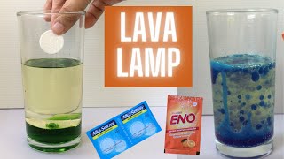Alka-Seltzer Vs. Eno Fruit Salt | Lava Lamp | How to Make Lava Lamp |