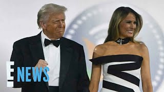 Melania Trump Wears BOLD Gown to Donald Trump’s Inauguration Ball | E! News