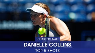Danielle Collins | Top 5 Shots (QF) | Australian Open 2022